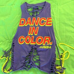 Zumba Custom Cut Tank Top Shirt